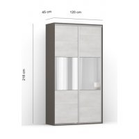 DRESSING LEX 120-218-66 D GRI/MSJ/O